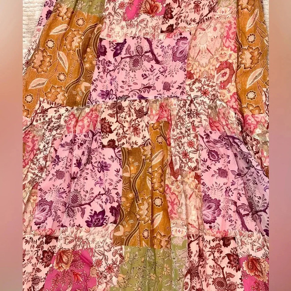 Johnny Was River Tirerd Midi High-Low Skirt Size Small - Picture 8 of 11